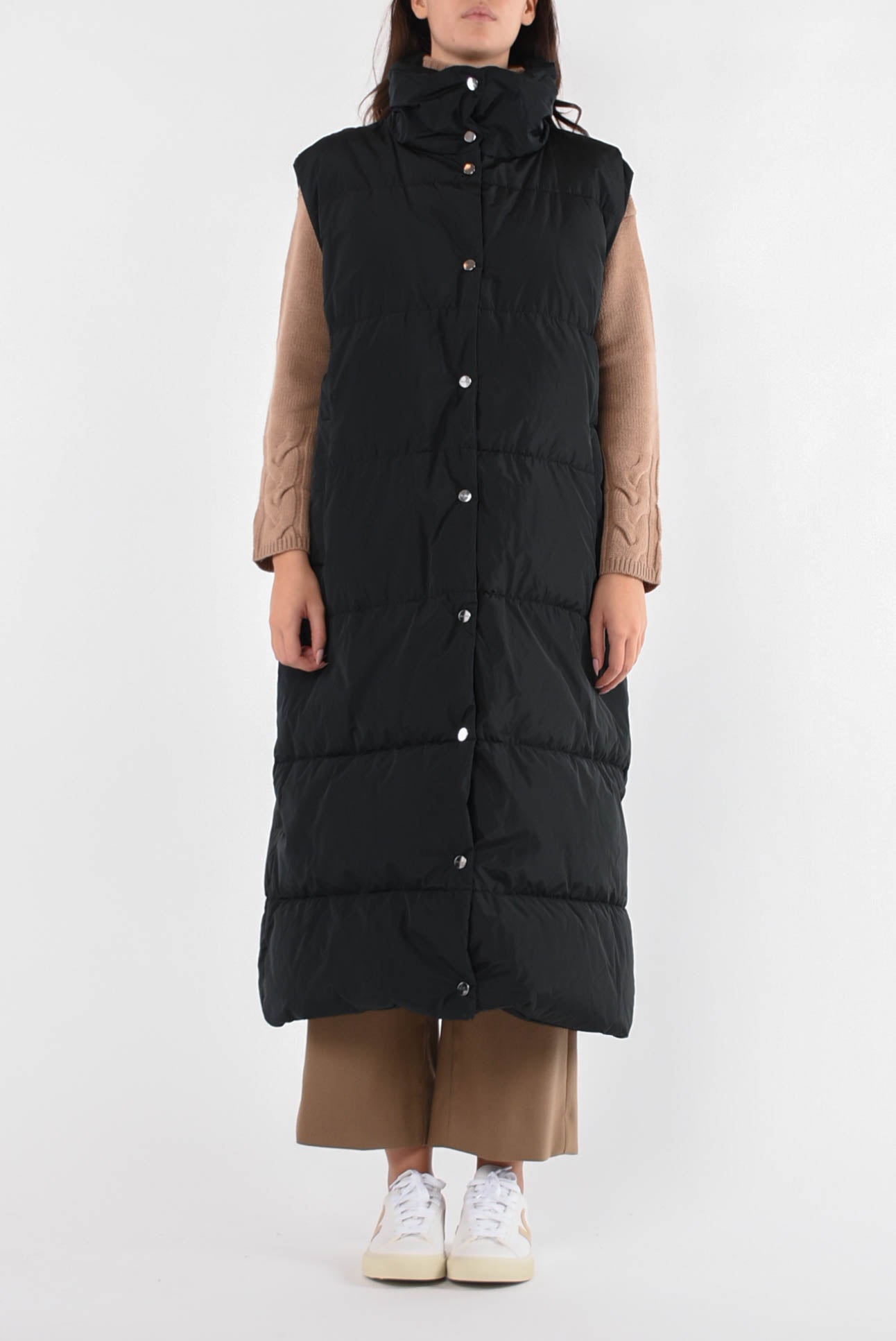 MAX MARA THE CUBE gilet reversibile modello taffgi