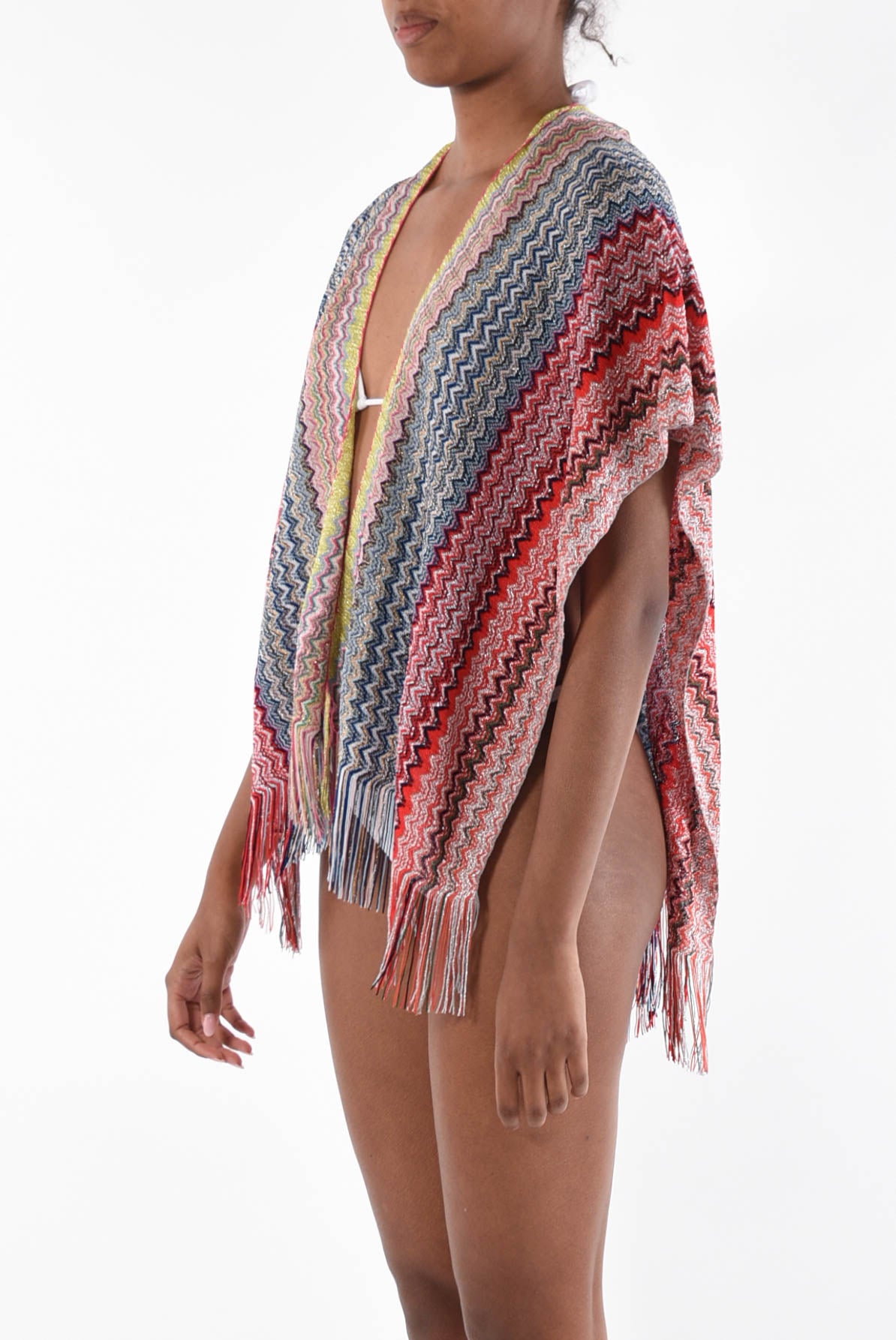 MISSONI poncho in lurex