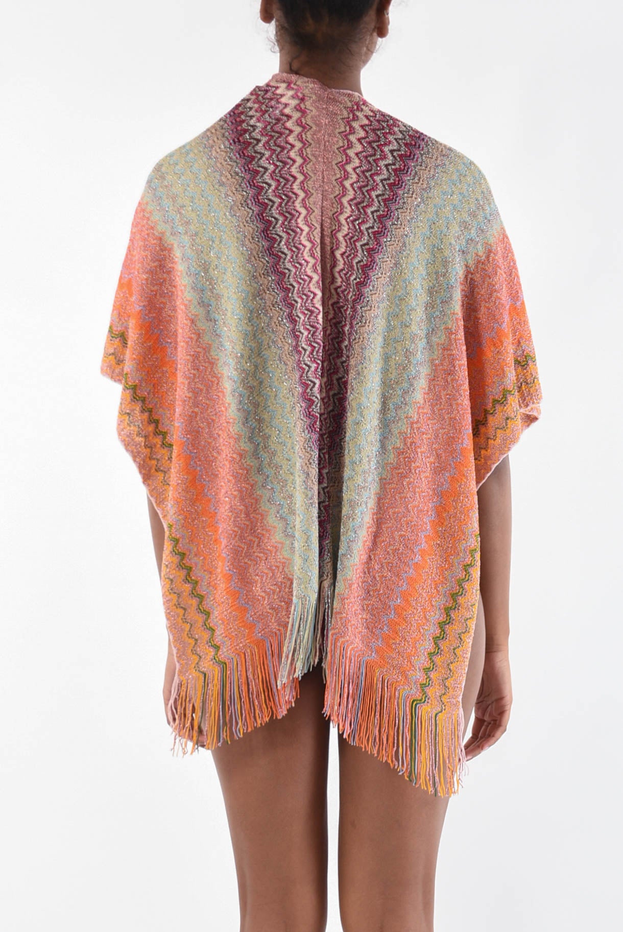 MISSONI poncho in lurex