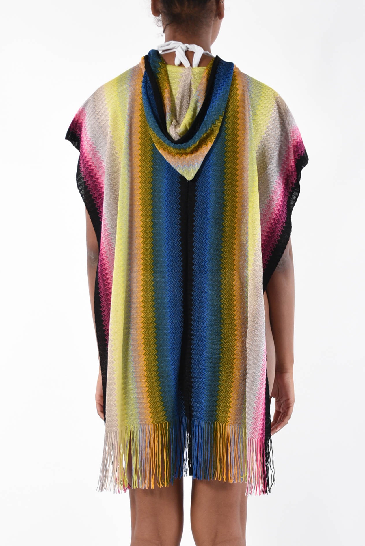 MISSONI poncho in maglia