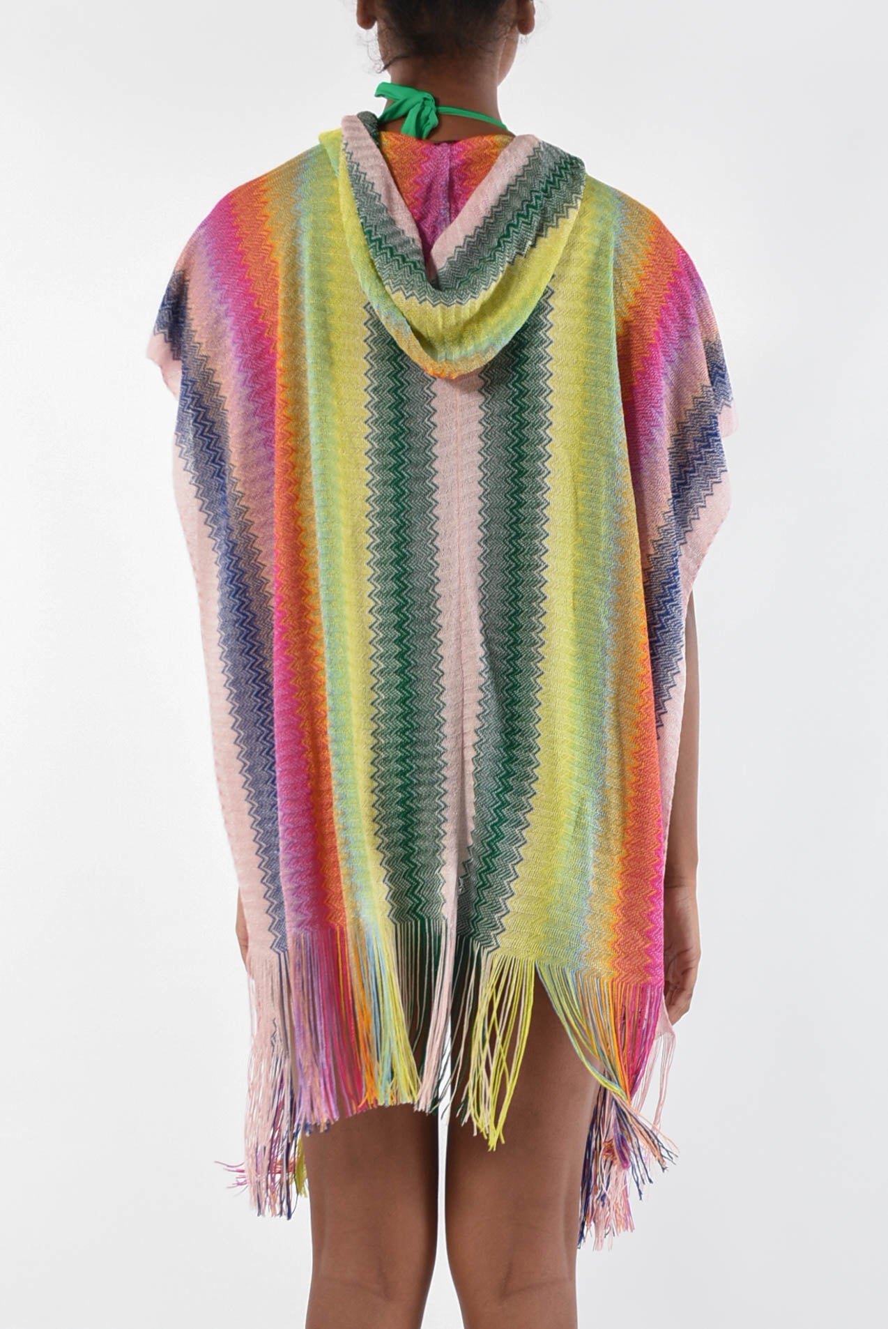 MISSONI poncho in maglia