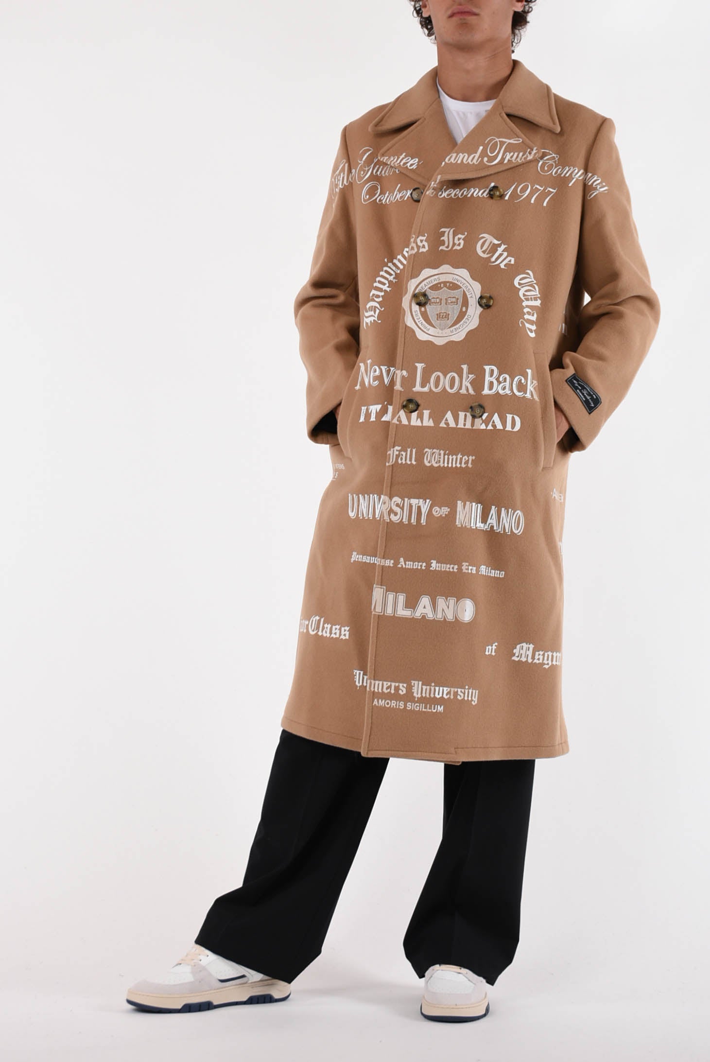 MSGM Cappotto doppiopetto