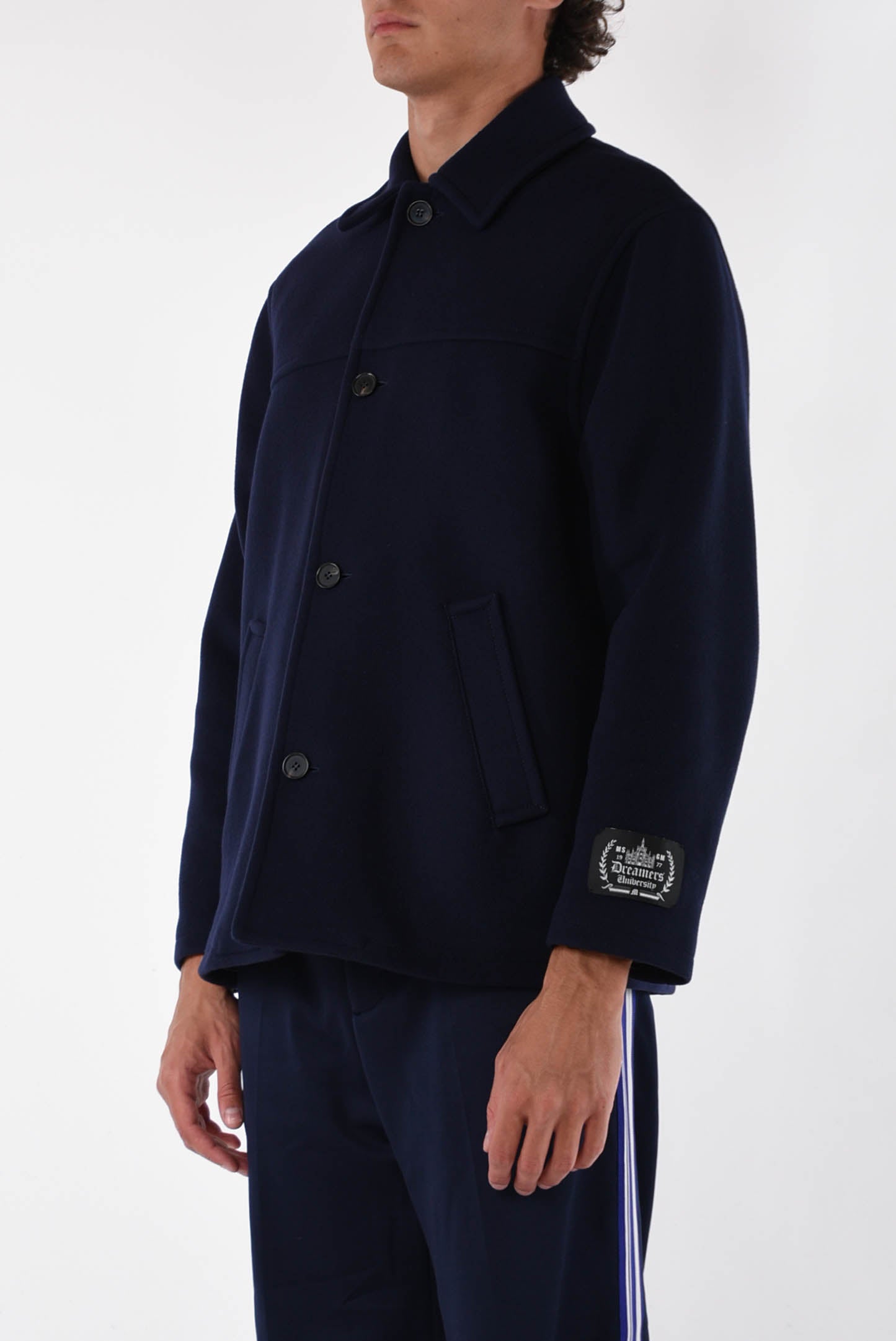 MSGM Cappotto monopetto