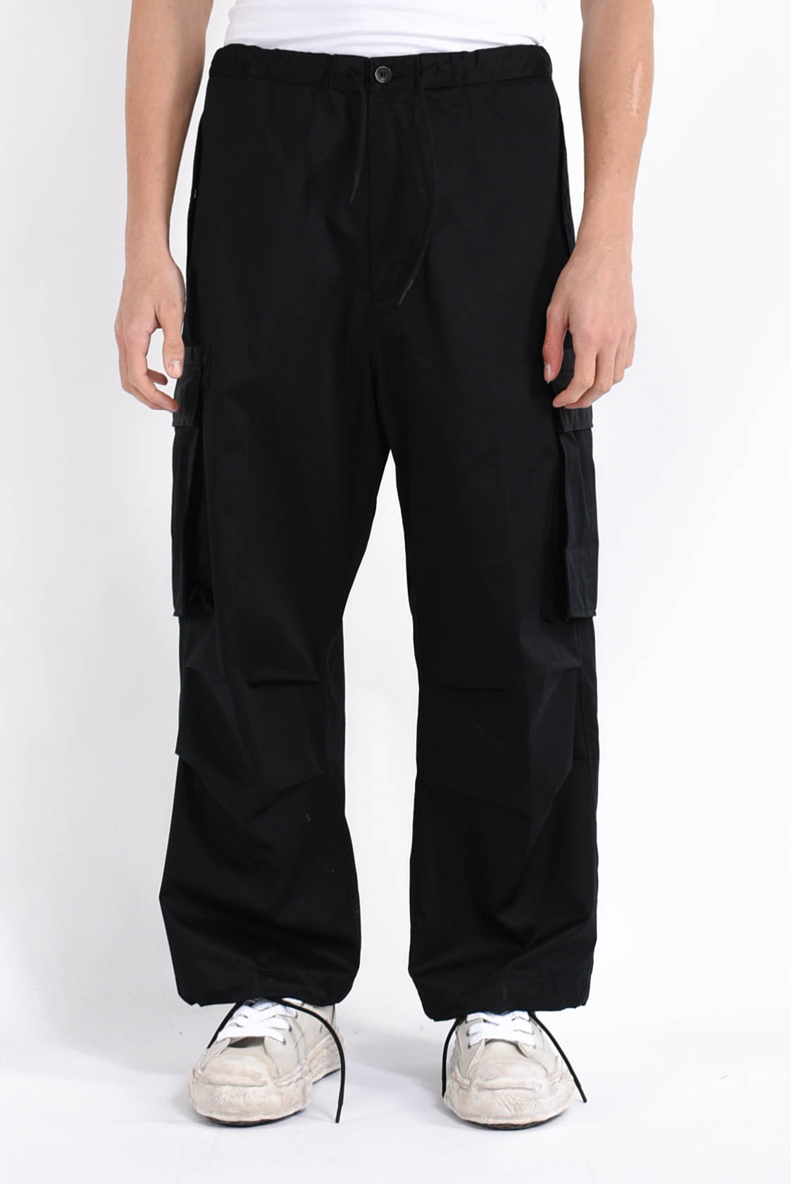 pantaloni cargo in cotone