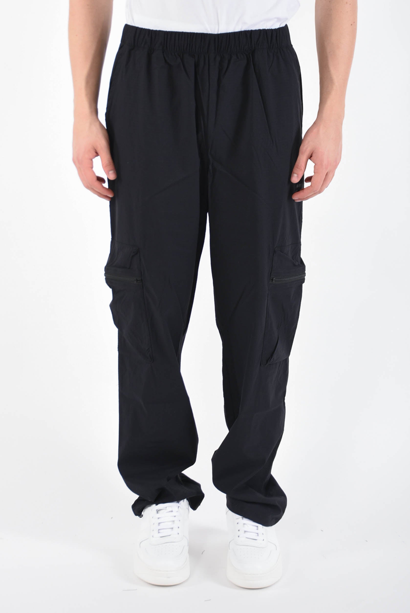 RAINS Pantaloni tomar in nylon ripstop