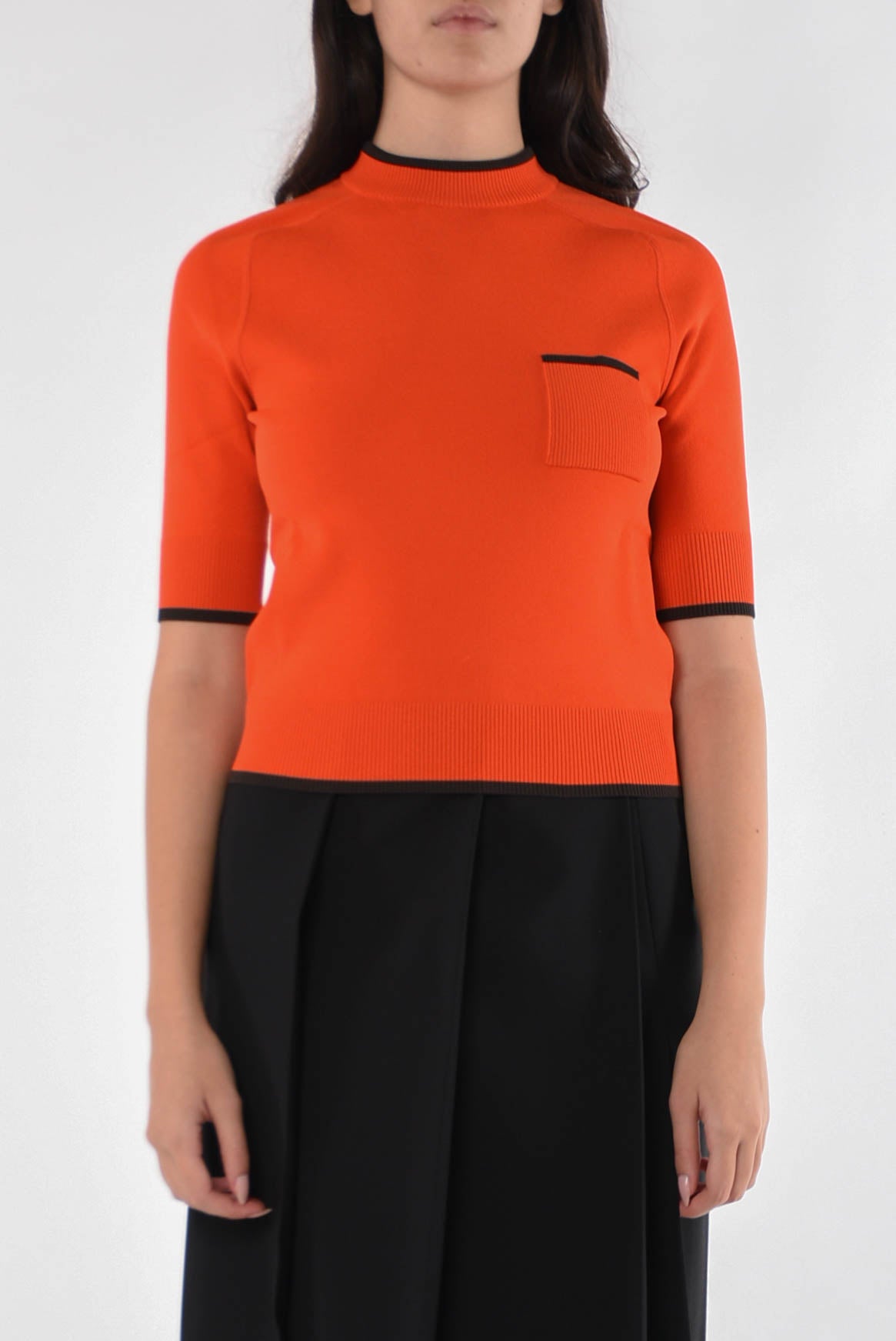 SPORTMAX t-shirt in maglia modello quito