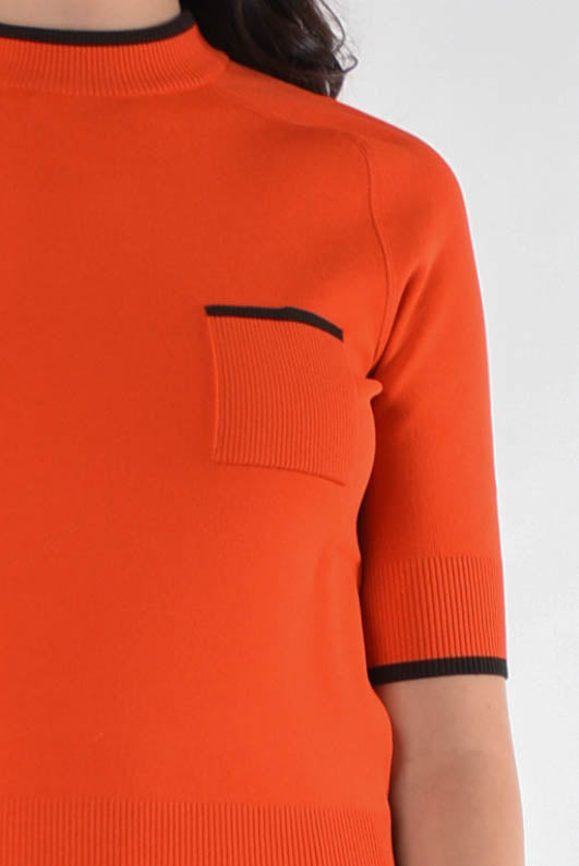 SPORTMAX t-shirt in maglia modello quito