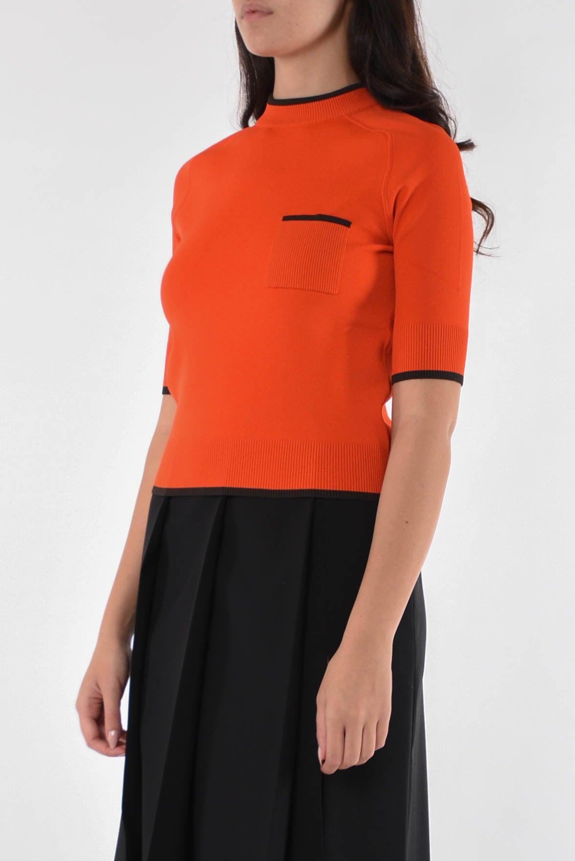 SPORTMAX t-shirt in maglia modello quito