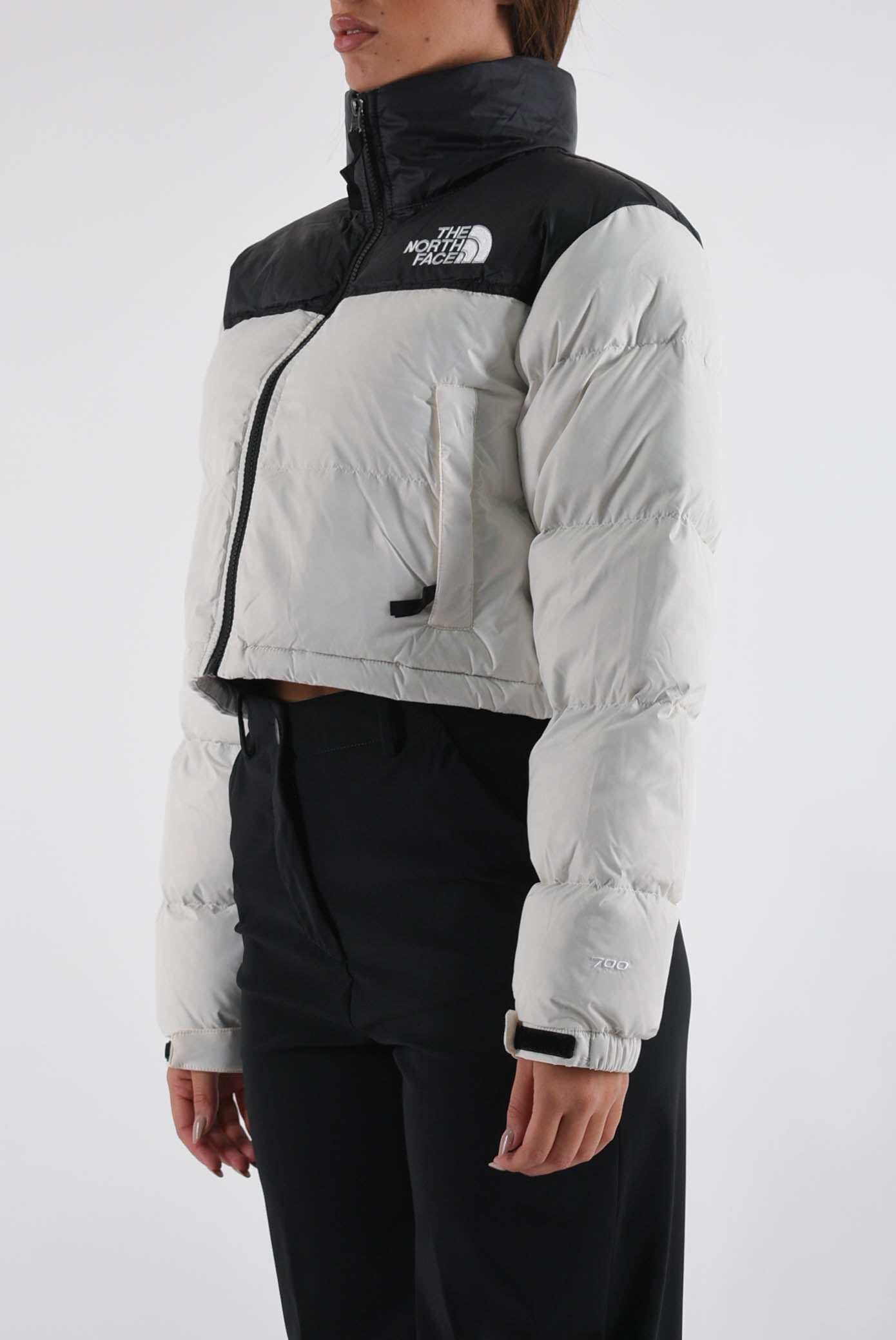 piumino cropped nuptse