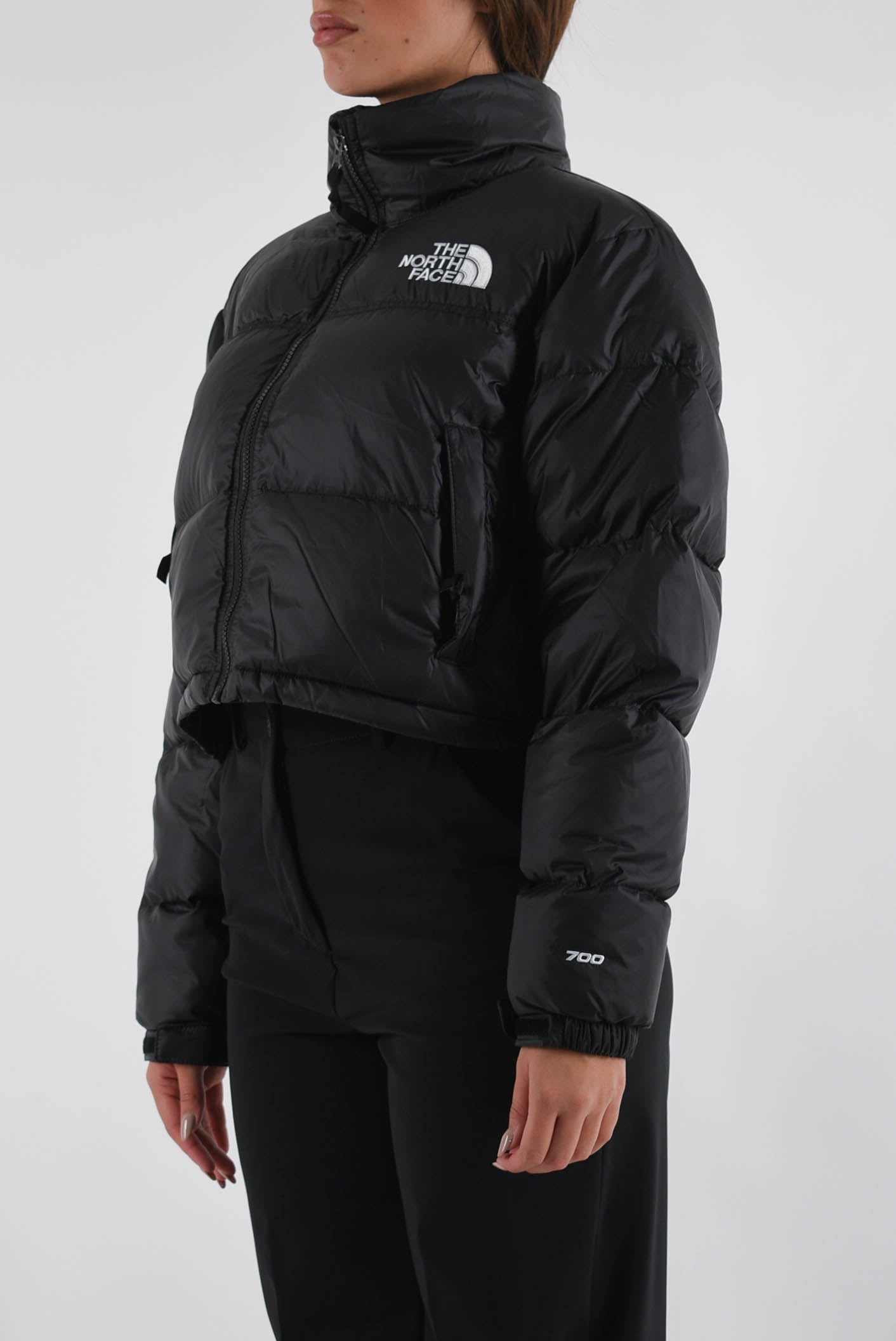 piumino cropped nuptse