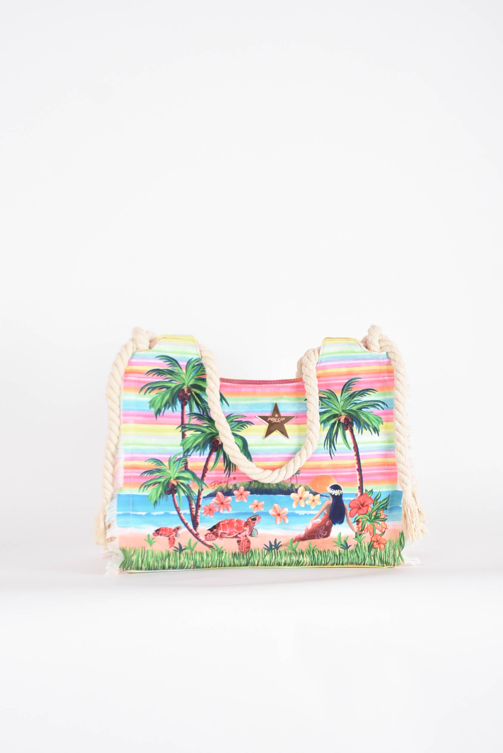 PIN UP borsa shopper modello hawaii