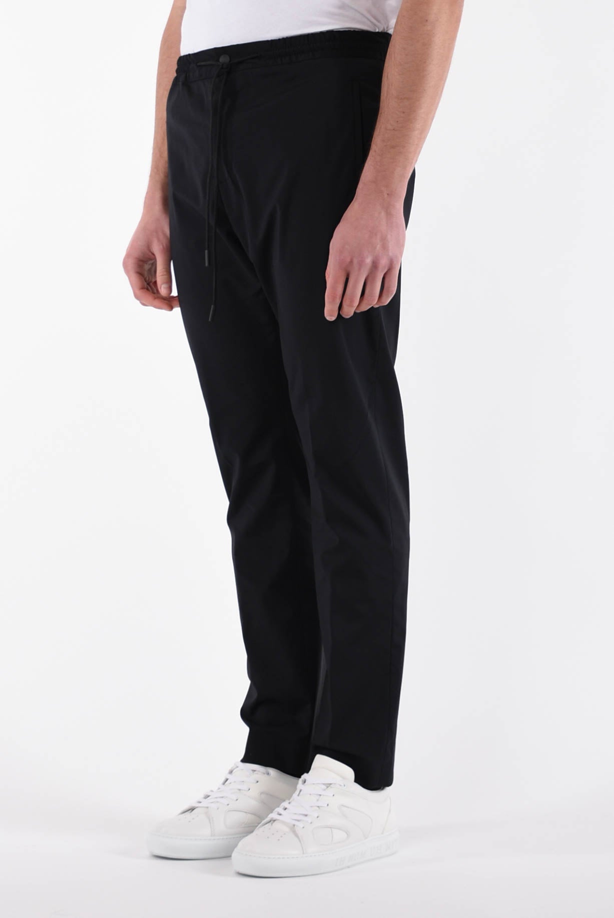 PT TORINO Pantaloni jogger in fresco lana