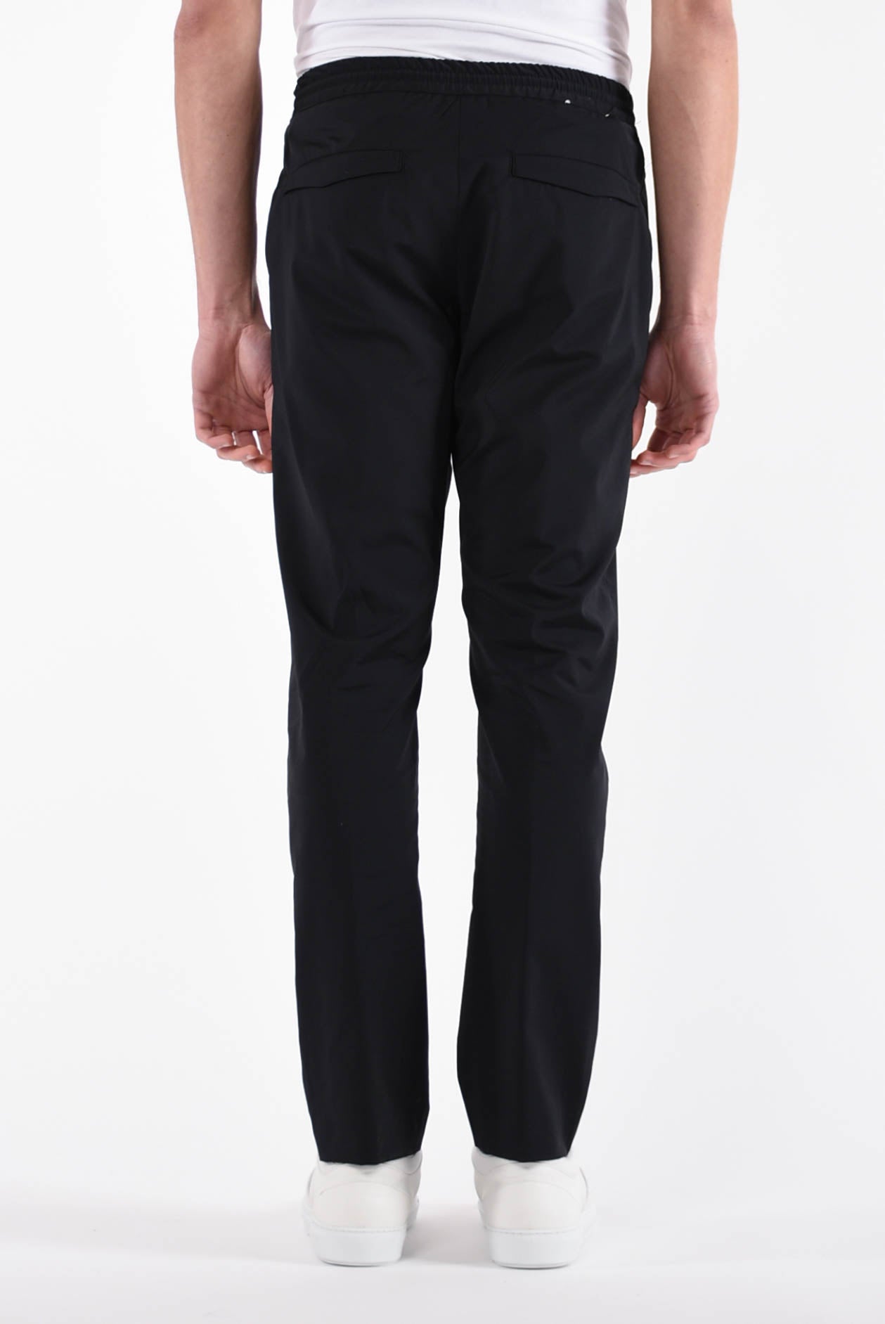 PT TORINO Pantaloni jogger in fresco lana