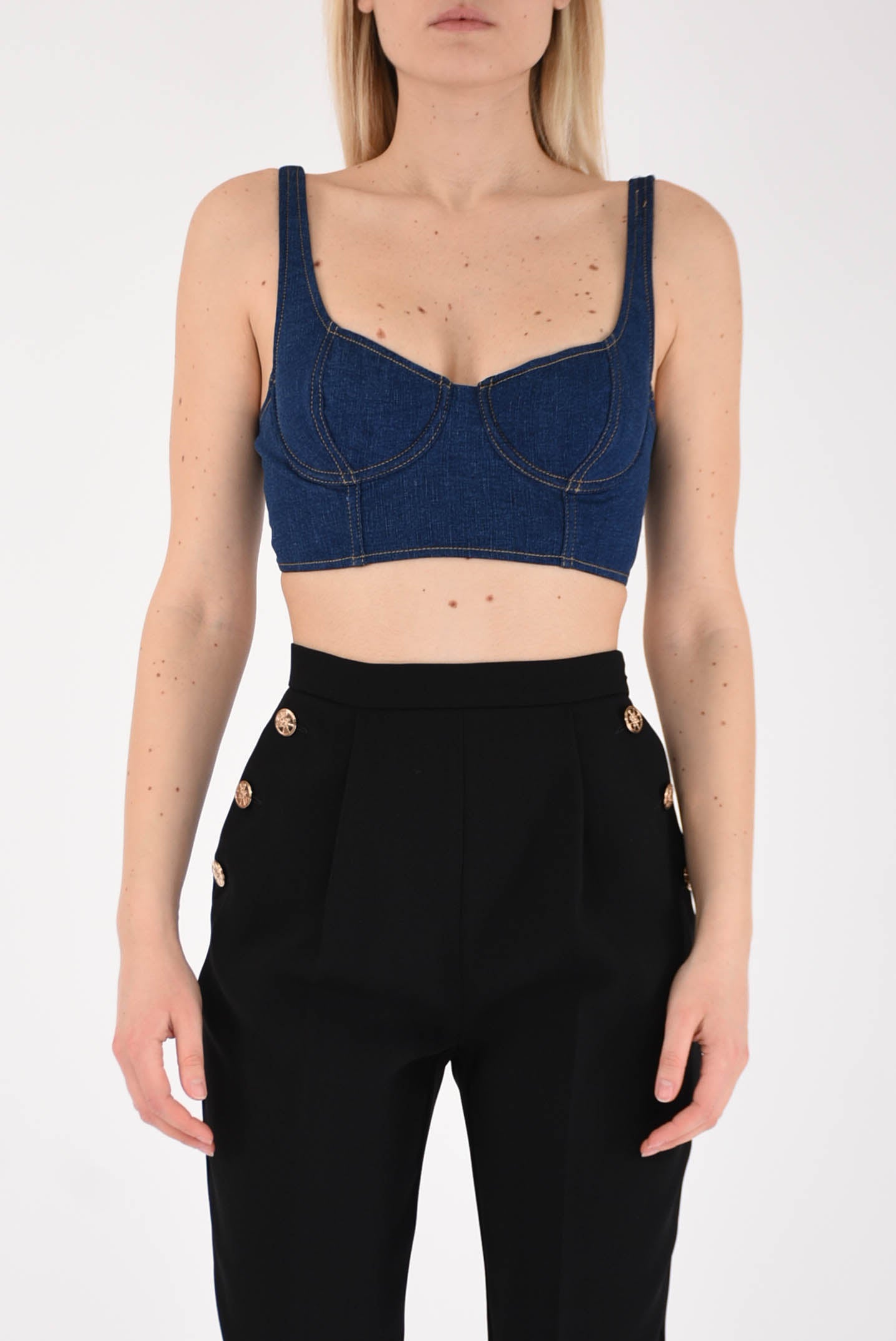 ELISABETTA FRANCHI crop top